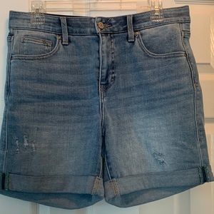 LuLaRoe Distressed Boyfriend shorts, size 28, worn once